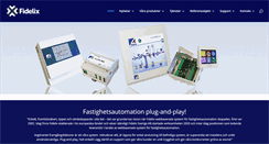 Desktop Screenshot of fidelix.se